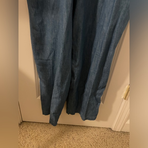 Waist-Defined Puff-Sleeve Jumpsuit - Picture 3 of 8